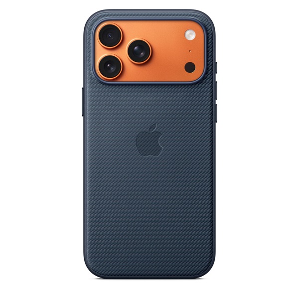Apple mgf94zm/a iPhone 17 Pro Max TechWoven MagSafe kék szövet tok