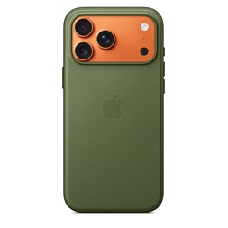 Apple mgfd4zm/a iPhone 17 Pro Max TechWoven MagSafe zöld szövet tok