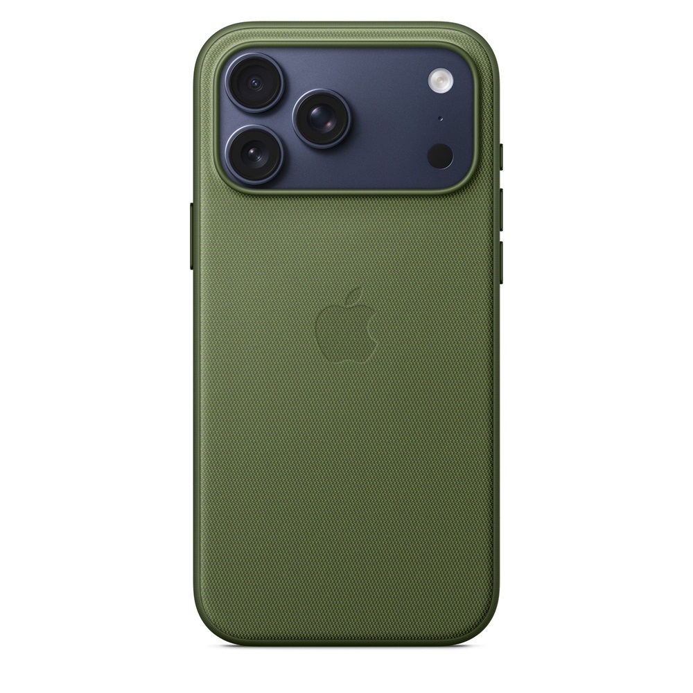 Apple mgfd4zm/a iPhone 17 Pro Max TechWoven MagSafe zöld szövet tok