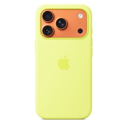 Apple mgff4zm/a iPhone 17 Pro MagSafe neonsárga szilikon tok