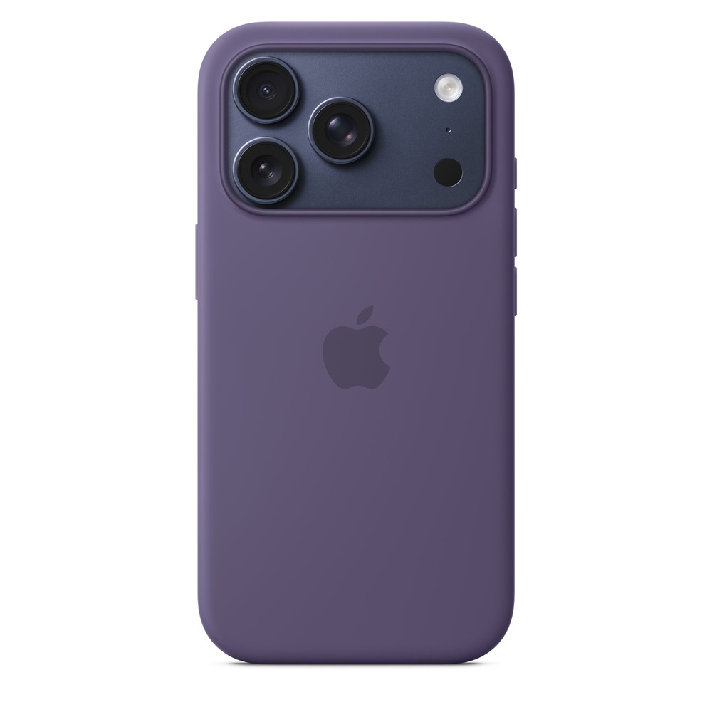 Apple mgfg4zm/a iPhone 17 Pro MagSafe ködös lila szilikon tok