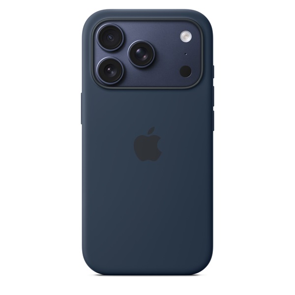 Apple mgfh4zm/a iPhone 17 Pro MagSafe éjfekete szilikon tok
