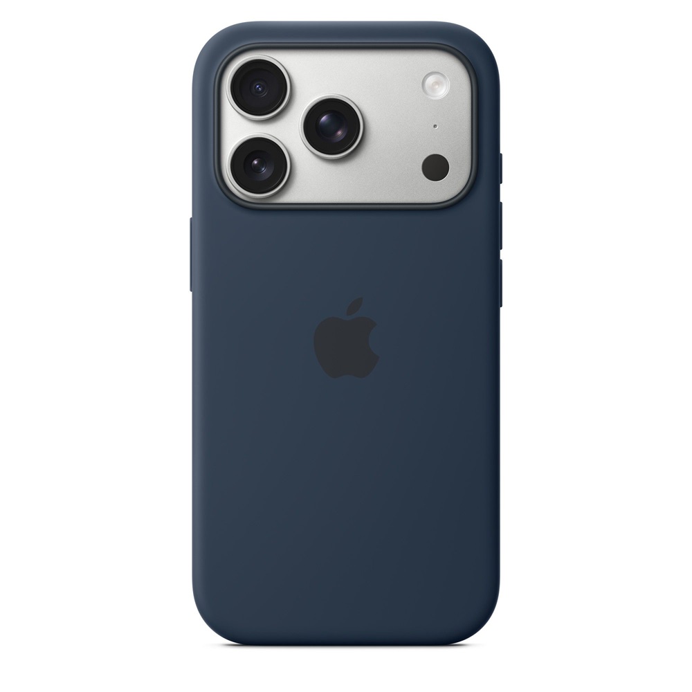 Apple mgfh4zm/a iPhone 17 Pro MagSafe éjfekete szilikon tok
