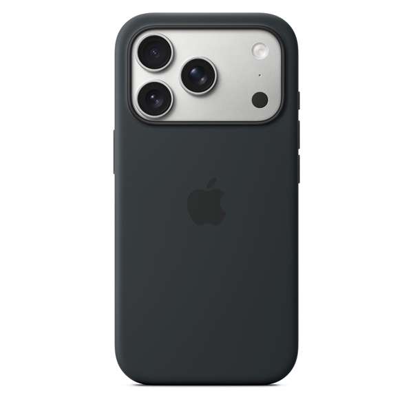Apple mgfk4zm/a iPhone 17 Pro MagSafe fekete szilikon tok