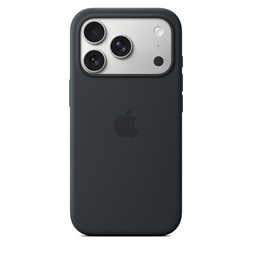 Apple mgfk4zm/a iPhone 17 Pro MagSafe fekete szilikon tok