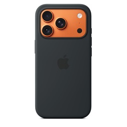 Apple mgfk4zm/a iPhone 17 Pro MagSafe fekete szilikon tok