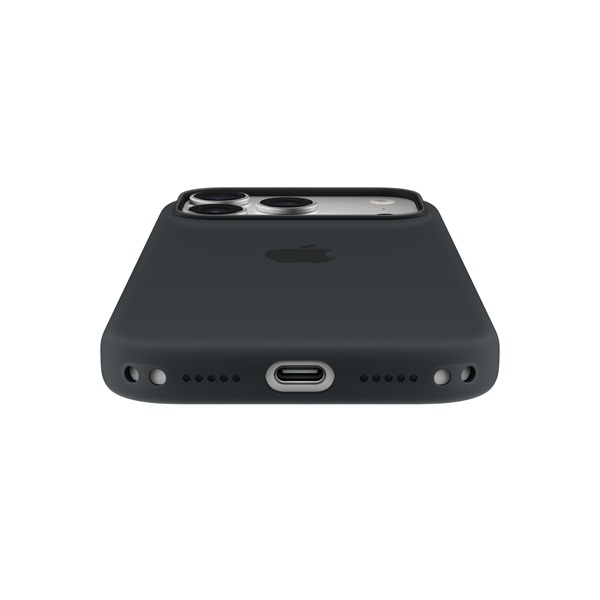 Apple mgfk4zm/a iPhone 17 Pro MagSafe fekete szilikon tok