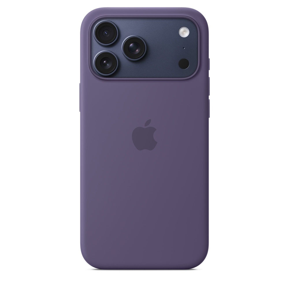 Apple mgfn4zm/a iPhone 17 Pro Max MagSafe ködös lila szilikon tok