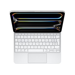 Apple mwr03mg/a iPad Pro 11" (M4) Magic Keyboard HUN fehér billentyűzetes tok