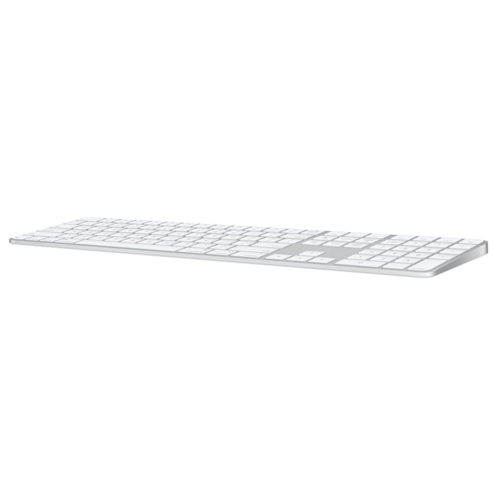 Apple mxk73lb/a Magic Keyboard (2024) Touch ID & Numpad US fehér billentyűzet