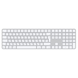 Apple mxk73ua/a Magic Keyboard (2024) Touch ID & Numpad UA fehér billentyűzet