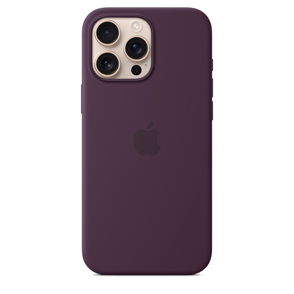 Apple myyw3zm/a iPhone 16 Pro Max szilva szilikon MagSafe hátlap