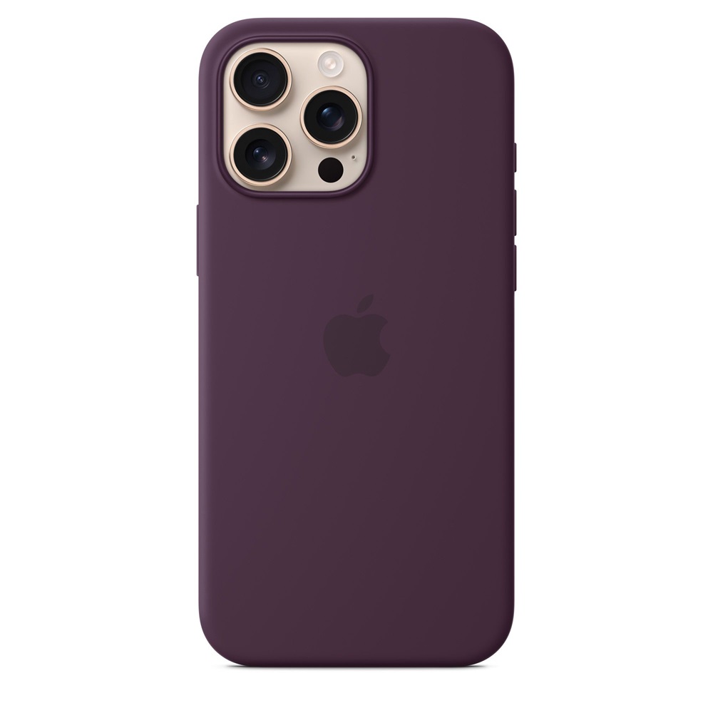 Apple myyw3zm/a iPhone 16 Pro Max szilva szilikon MagSafe hátlap