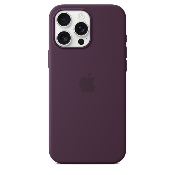 Apple myyw3zm/a iPhone 16 Pro Max szilva szilikon MagSafe hátlap