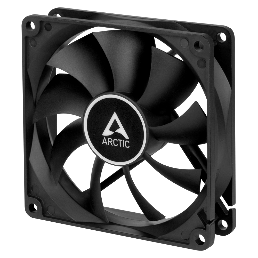 Arctic F9 Silent 90mm fekete ventilátor