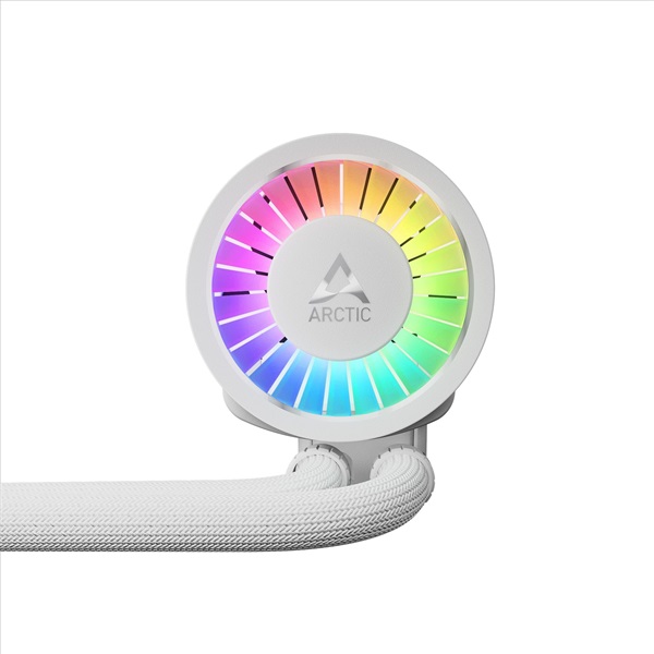 Arctic Liquid Freezer III Pro 360 A-RGB fehér vízhűtéses processzor hűtő (Újszerű)
