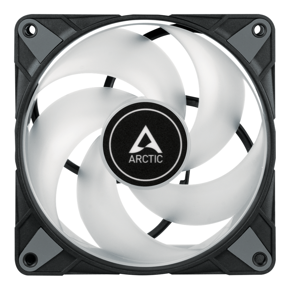 Arctic P12 PWM PST A-RGB 120mm fekete ventilátor