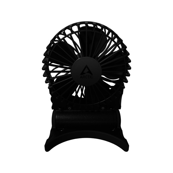 Arctic Summair 2Go fekete, 9,1 cm, 5 W, kézi akkus ventilátor