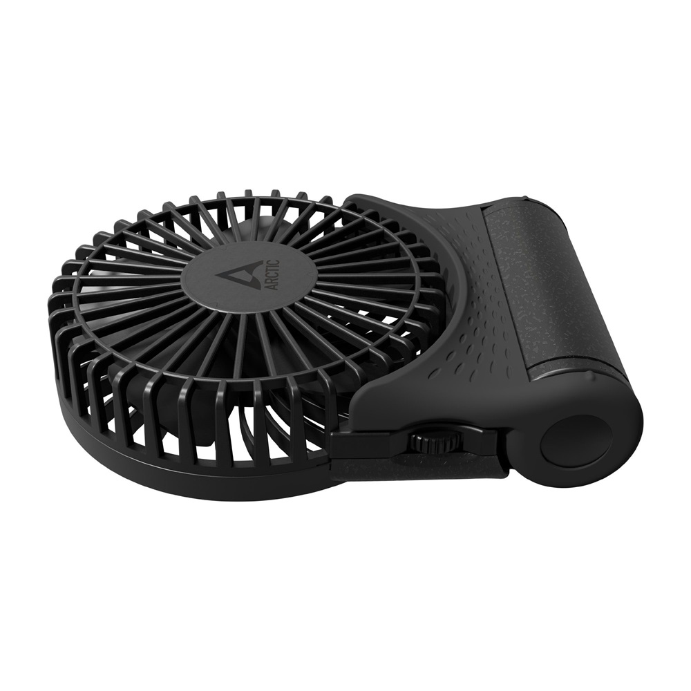 Arctic Summair 2Go fekete, 9,1 cm, 5 W, kézi akkus ventilátor