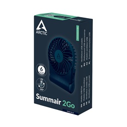 Arctic Summair 2Go kék, 9,1 cm, 5 W, kézi akkus ventilátor