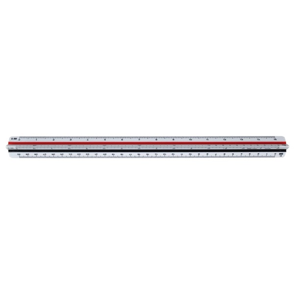 Aristo 30 cm "A" építész léptékvonalzó