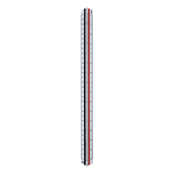 Aristo 30 cm "A" építész léptékvonalzó