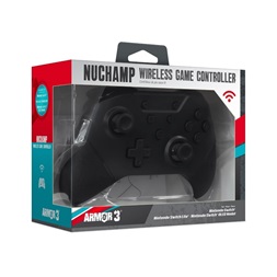 Armor3 M07467-BK NuChamp Nintendo Switch Fekete vezeték nélküli kontroller