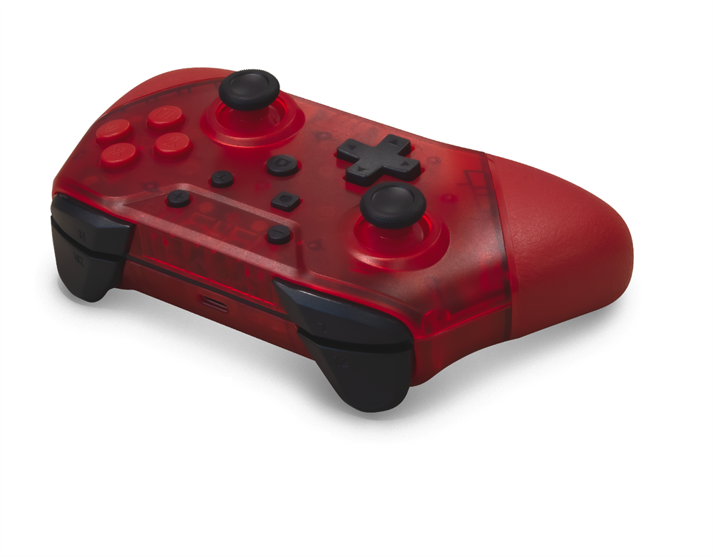 Armor3 M07467-RL NuChamp Nintendo Switch vezeték nélküli LED piros kontroller