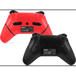 Armor3 M07467-BKRD NuChamp Nintendo Switch vezeték nélküli kontroller csomag (2db) (Fekete, Piros)