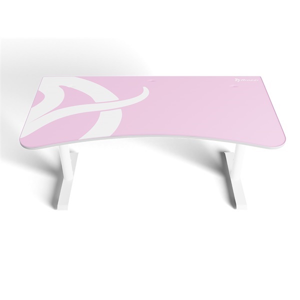 Arozzi Arena fehér-pink gaming asztal