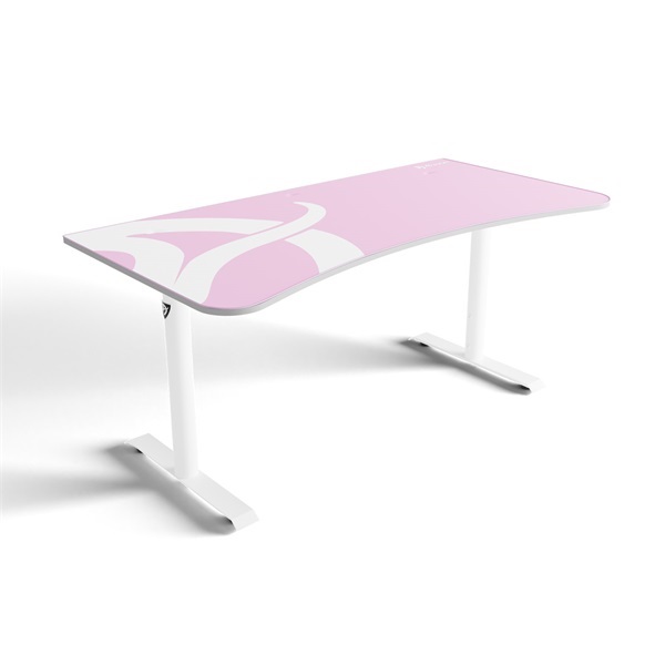 Arozzi Arena fehér-pink gaming asztal