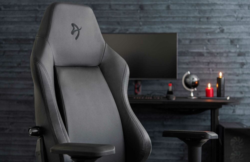 Arozzi Primo PU (black logo) fekete gamer szék