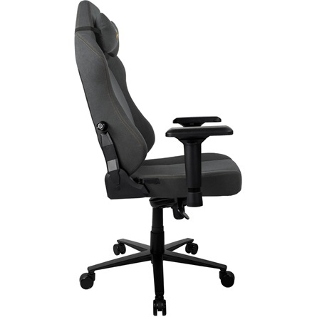 Arozzi Primo Woven Fabric fekete-szürke gamer szék