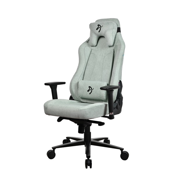 Arozzi Vernazza Soft Fabric pearl green gamer szék