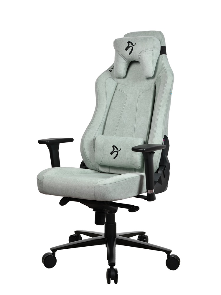 Arozzi Vernazza Soft Fabric pearl green gamer szék