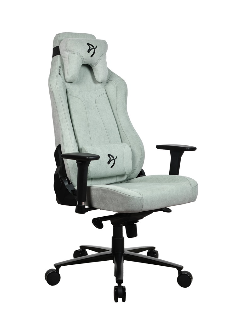 Arozzi Vernazza Soft Fabric pearl green gamer szék