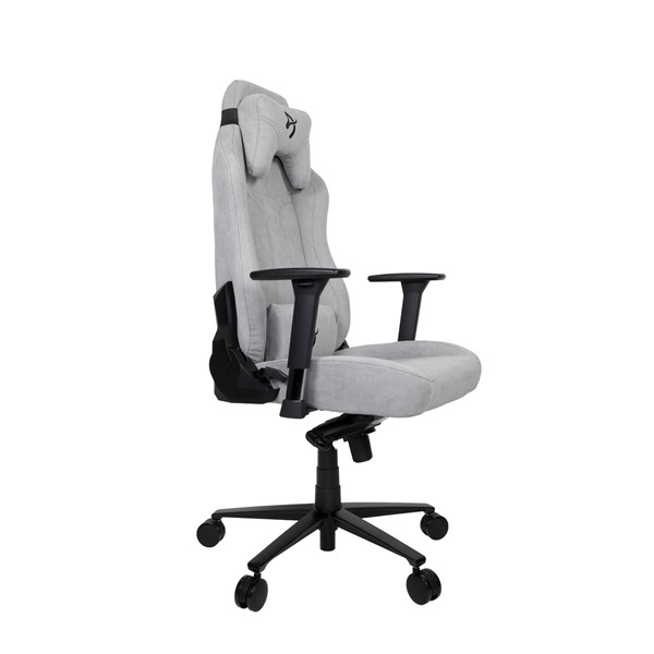 Arozzi Vernazza Soft Fabric világos szürke gamer szék