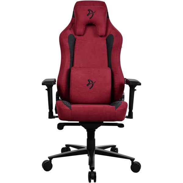 Arozzi Vernazza Supersoft Fabric bordó gamer szék