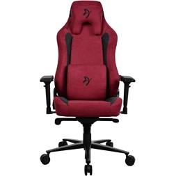 Arozzi Vernazza Supersoft Fabric bordó gamer szék