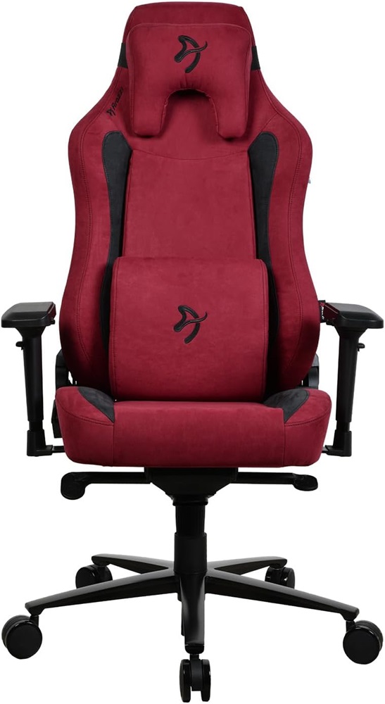 Arozzi Vernazza Supersoft Fabric bordó gamer szék