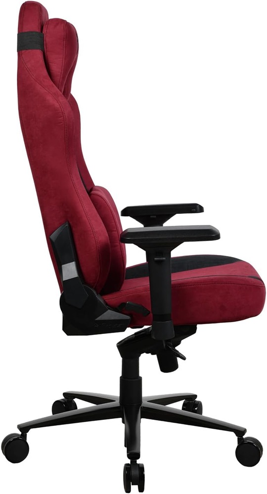 Arozzi Vernazza Supersoft Fabric bordó gamer szék