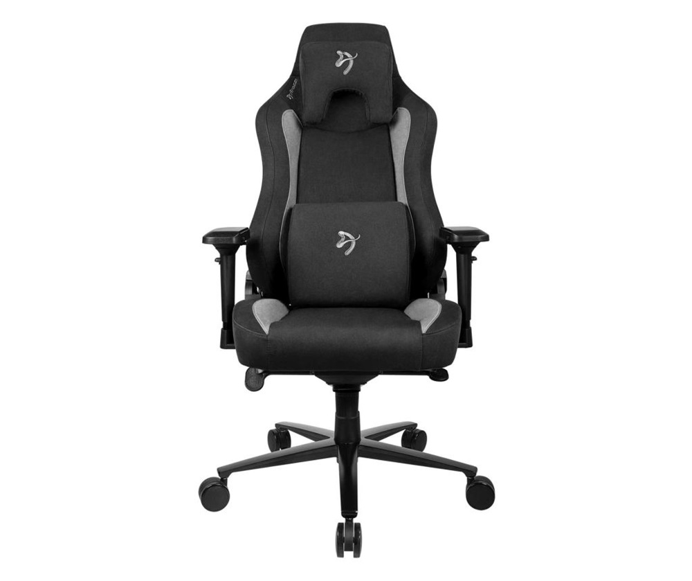 Arozzi Vernazza Supersoft Fabric fekete gamer szék