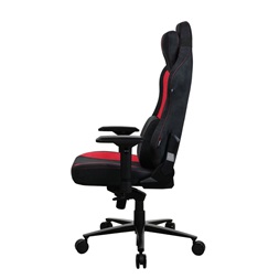 Arozzi Vernazza Supersoft Fabric fekete-piros gamer szék
