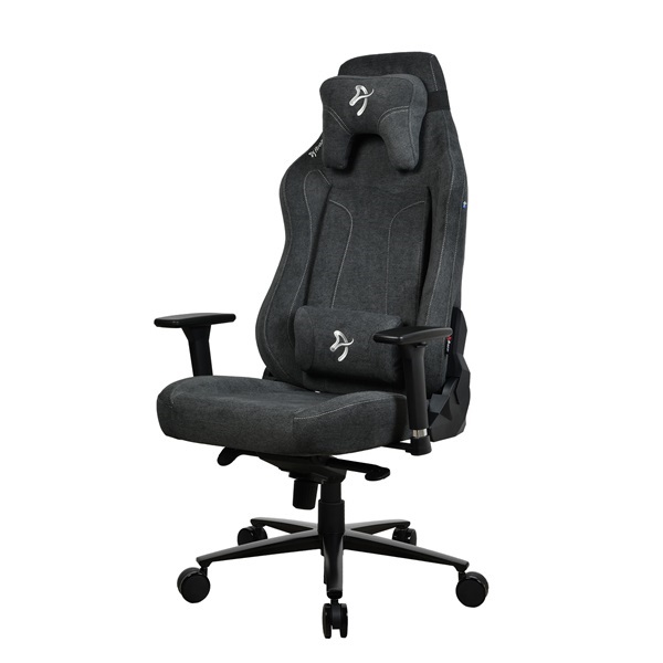Arozzi Vernazza XL Soft Fabric Pure sötétszürke gamer szék