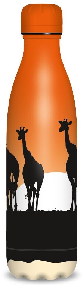 Ars Una 500ml-es Máté Bence-zsiráf 5161 duplafalú fémkulacs