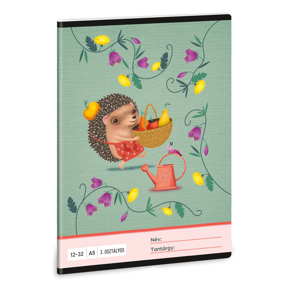 Ars Una Apple Pie 24 (5349) A5 12-32 3. osztályos vonalas füzet