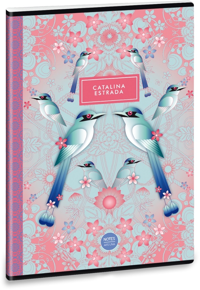 Ars Una Catalina 5096 A4 extra kapcsos kockás füzet