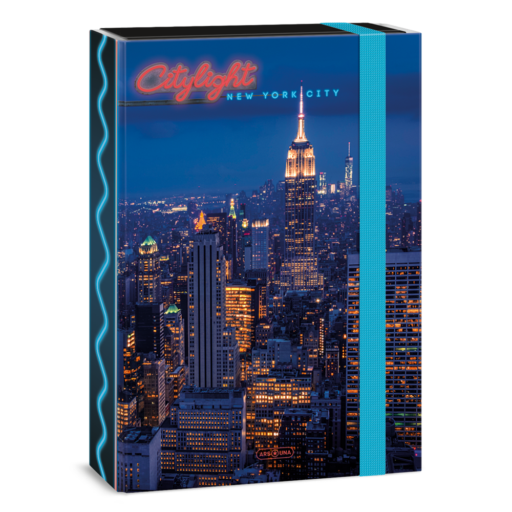 Ars Una City Light-New York 24 (5440) A4 füzetbox