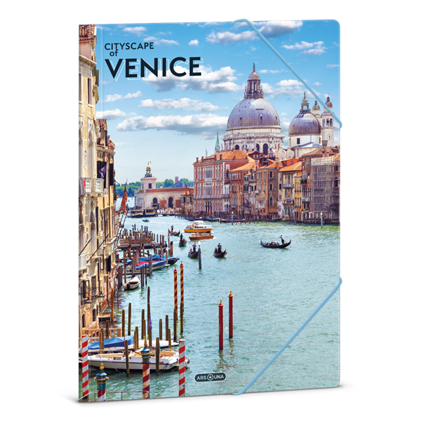 Ars Una Cityscape-Venice 25 (5510) A4 gumis mappa