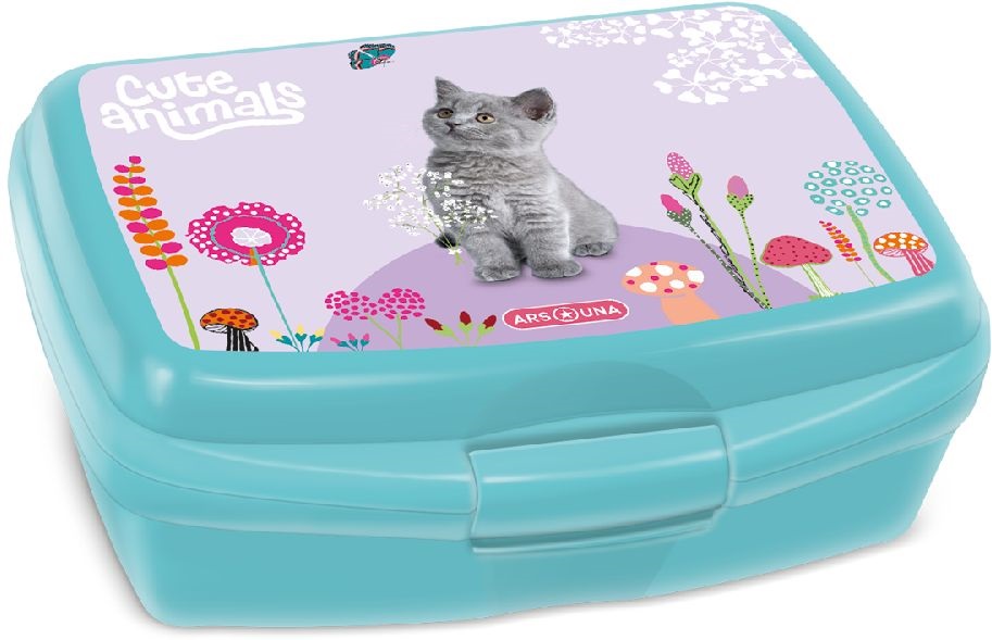Ars Una Cute Animals Kitten 24 (5368) uzsonnás doboz